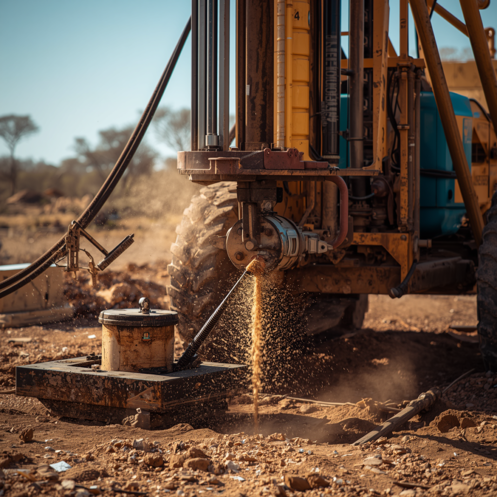 Borewell Point Marking Near Me: Scientific vs Traditional Methods (Which Finds Water Faster?) Borewell drilling equipment in operation
